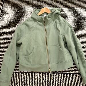 lululemon Scuba Oversized Full-Zip Hoodie	
Palm Court/Gold XS/S